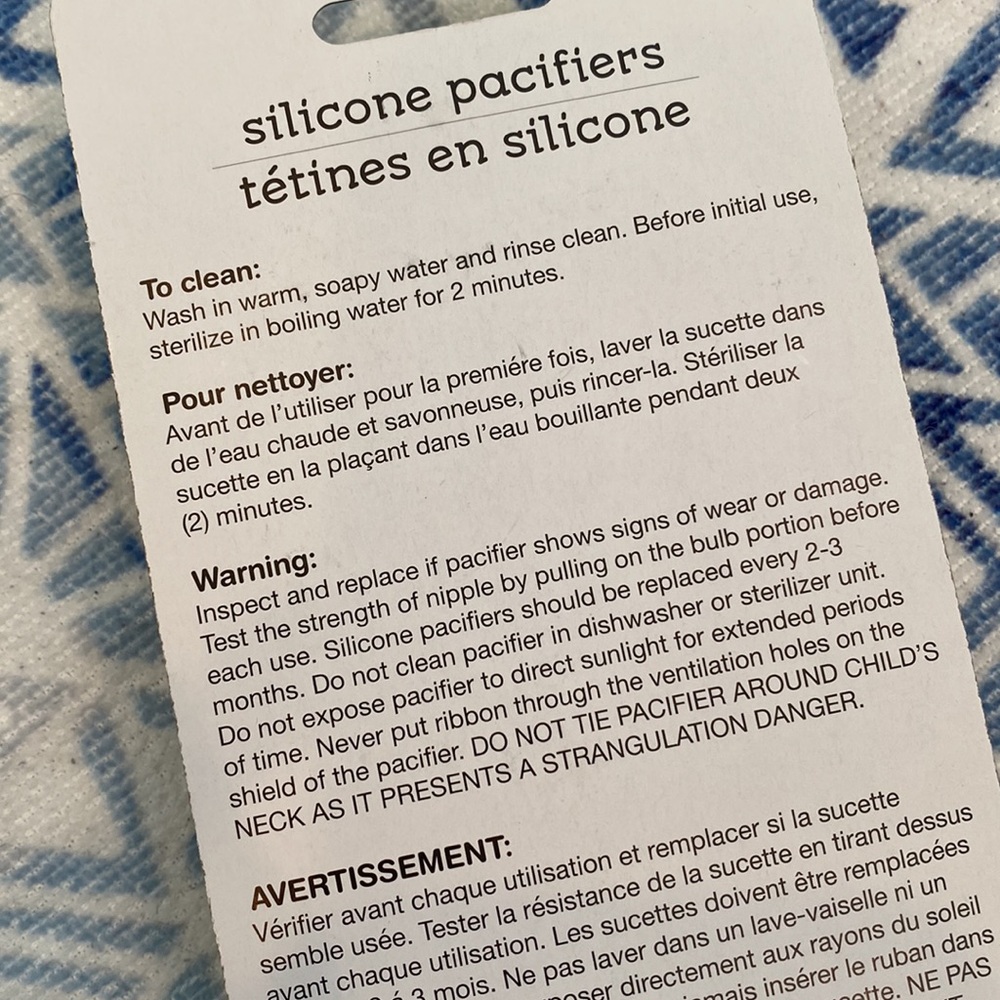 Two Silicone Pacifiers - Picture 3 of 4